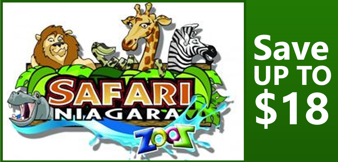 Safari Niagara save upto 18 dollars